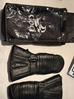 Black Leather Mittens - Unbranded Men’s Winter Gloves